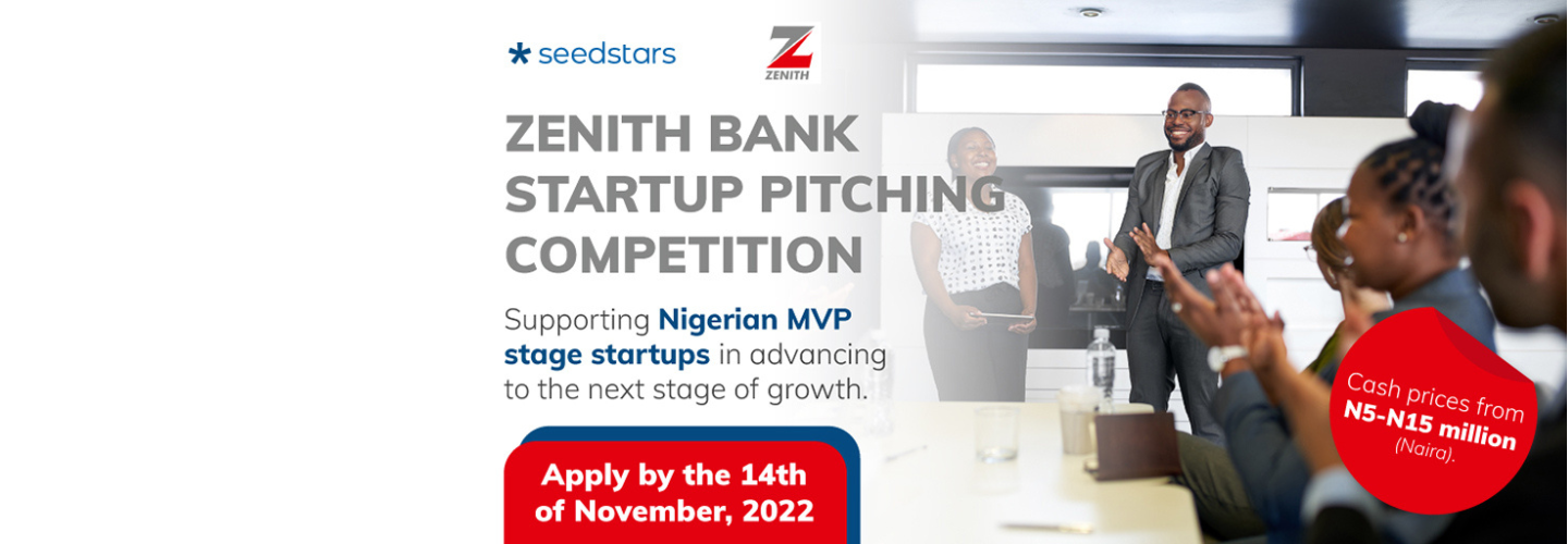 Zenith Bank launches its nationwide pitch competition for Nigerian tech startups
