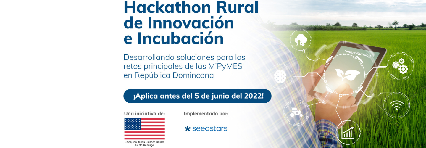 Hackathon Rural de Innovación e Incubación para Emprendedores en República Dominicana